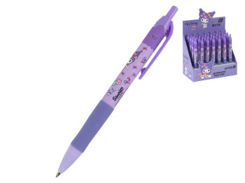 Ручка кулькова автоматична Kite Kuromi HK26-039-1, синя, 0,5 мм