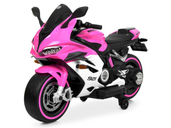 Детский электромотоцикл Bambi Racer M 6359EL-8-1 (1шт) 2х45W, 1х12V/10AH, MP3, USB, TF, розовый