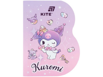Блокнот А6 Kuromi Kite HK26-223-1, клетка, 60 листов