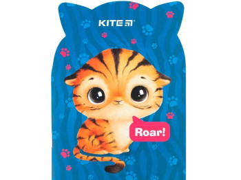 Блокнот у клітинку B6, 48 аркушів, Roar cat, Kite