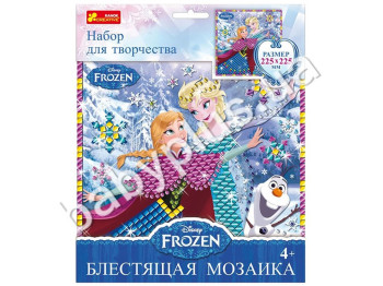 Блискуча мозаїка Анна і Ельза, Frozen, Disney, Ranok Creative