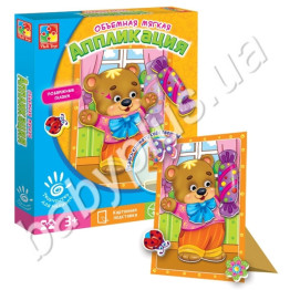 Аплікація з очками Мишка, Vladi Toys