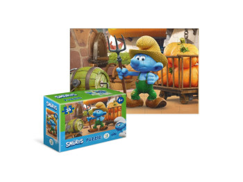 Пазл-міні The Smurfs, Фермер з гарбузами, DoDo 200693