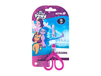 Ножиці дитячі My Little Pony LP25-121, 13 см, з малюнком на лезі, ручки у формі серця, Kite