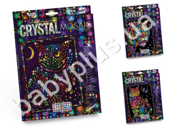 Набір для творчості CRYSTAL MOSAIC. DankoToys CRM-01-01-10 УЦІНКА 