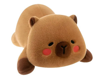 М'яка декоративна подушка Capybara, 53 см