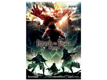 Календарь-планер настенный Attack on Titan Season на 2024-2025 г. Kite AT24-440