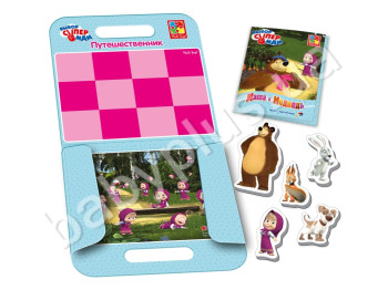 Магнитный театр Маша и Медведь, Vladi Toys