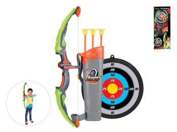 Игровой набор SPORTX Archery Playset лук со стрелами на присосках, на батарейках