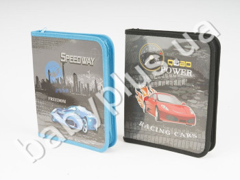 Папка B5 для тетрадей картонная KIDIS серия SPEEDWAY