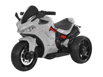 Электромотоцикл M 6266EL-11 серый электро Bambi Racer