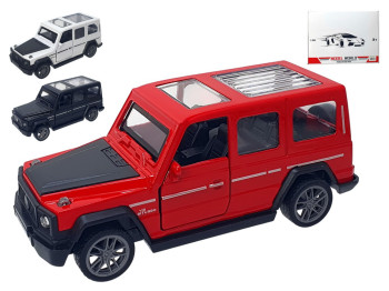 Машинка-модель Mercedes-Benz G Wagon V8, металлическая, 3 вида (цена за 1шт)