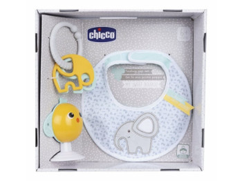 Подарочный набор "Приятного аппетита Dou Dou, 6мес+, 3 предмета, Chicco