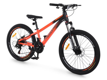 Велосипед Profi Freedom FD-2404, алюминиевая рама, колеса 24 дюйма, Shimano 21 скорость