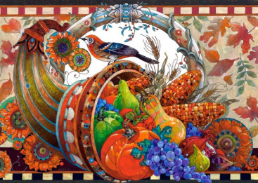 Пазли Ріг достатку Д,Галчутт, 2000 елементів, Castorland