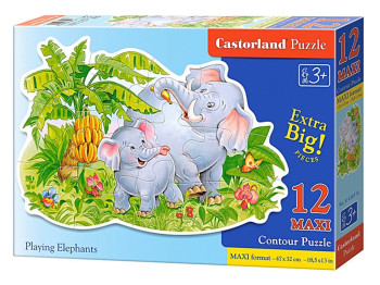 Пазли Слоники, 12 елементів, Castorland