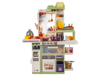 Игровая детская кухня со светом, звуком, паром и водой, 104 предмета