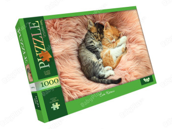Пазли Cute Kittens. 1000 елементів. Danko Toys C1000-11-09