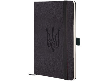 Книга записна в клетку Volya Partner Soft Skin, 125×195 мм, 96 листов, Axent