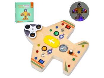 Деревянная игрушка Самолет. MD 0884