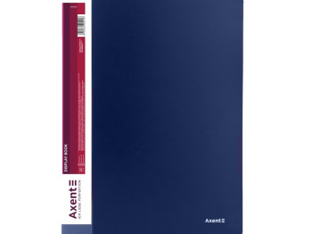 Дисплей-книга синяя 10 файлов. Axent 1010-02-A