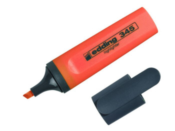 Маркер Highlighter клиновидный оранжевый 2-5 мм. Edding e-345/06