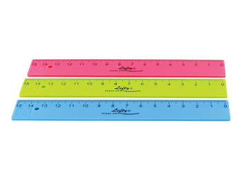 Лінійка для шульги 15 см. KUM L1 Flexi Lefty