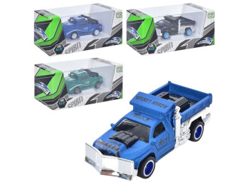 Машинка металлическая 7 см, масштаб 1:64, 4 вида, в коробке