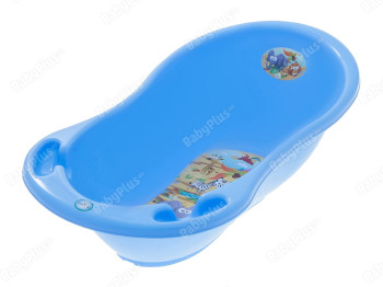 Ванночка с термометром синяя Сафари 86 см. Tega Baby SF-004-126