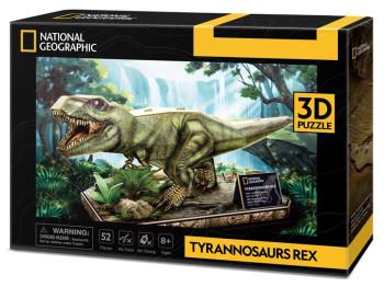 Трехмерная головоломка-конструктор National Geographic Dino Тиранозавр Рекс. Cubic Fun DS1051h