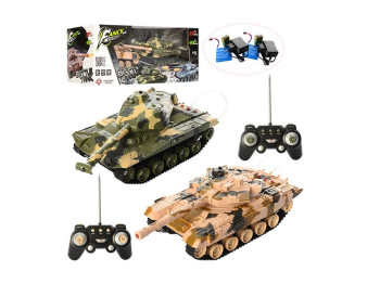Набор игровой Танк на радиоуправлении 2 шт. HB-DZ03
