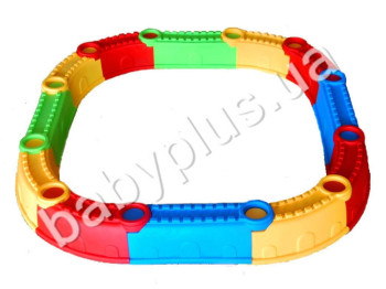 Песочница сборная 12 деталей. Kinderway KW-01-119
