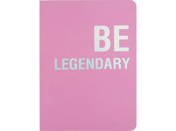 Книга записная в клетку Motivation Be legendary A5. 80 листов. Axent 8700-6-A