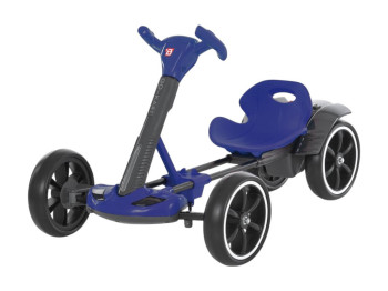 Электрокарт детский синий, 1мотор 35W, Bambi kart  M 6072EBR-4