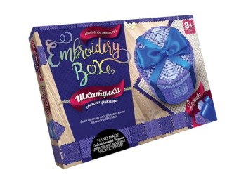 Набір для творчості Шкатулка Embroidery Box, Danko Toys