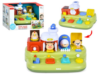 Игра домашние животные Pop up 28см