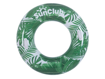 Круг надувной для плавания 35452, 100 см, 2 ручки, SunClub