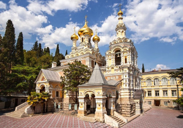 Пазли Собор Олександра Невського Ялта, 500 елементів, Castorland