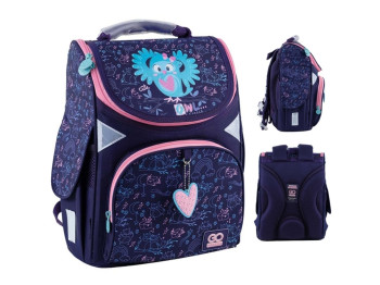 Рюкзак школьный каркасный Pretty Owl. GoPack GO24-5001S-2