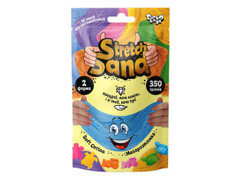 Креативное творчество Stretch Sand 350 г в пакете. Danko Toys STS-04-02U