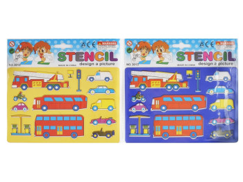 Трафарет для творчества STENSIL 19x12 см. AIHAO CS3013