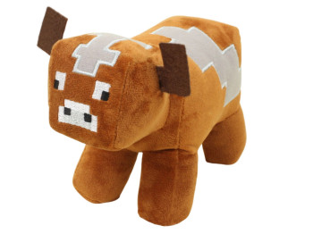 Мягкая игрушка Майнкрафт Коровка, 20 см, в пиксельном стиле, Копица