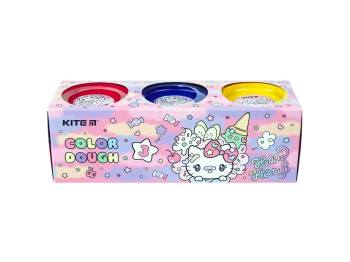 Тесто цветное Hello Kitty 3х75 грамм. Kite HK23-151