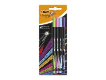 Фломастер Интенсити Фан, 4 шт в блистере, BIC bc942076