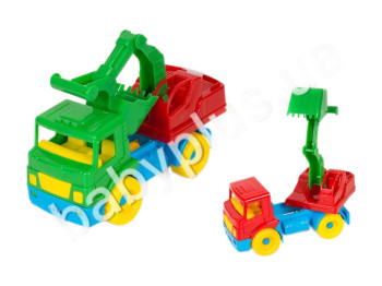 Машинка Геркулес екскаватор. Lico Toys Л-016-3