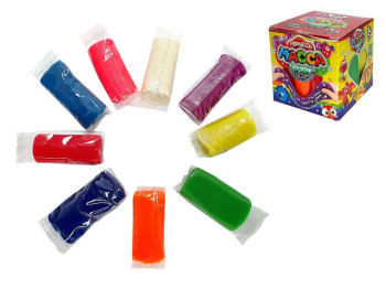 Маса для ліплення з блискітками Master Do 9 кольорів, Danko Toys