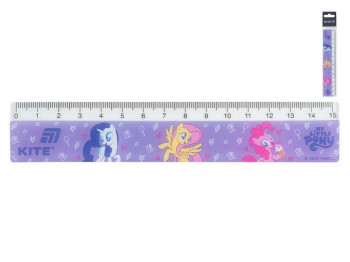 Лінійка пластикова Kite My Little Pony LP26-090, 15см