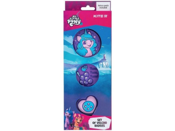 Набор бейджей на липучке My Little Pony 3 шт. Kite LP24-3012