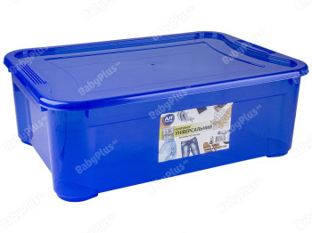 Контейнер Ал-Пластик Easy box 31,5л синий