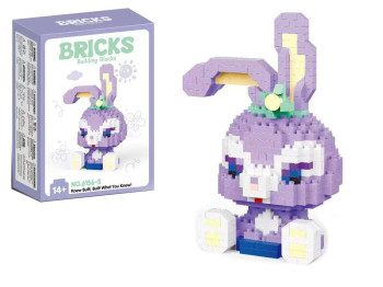 Конструктор BRICKS «Кролик», міні-блоки, 11.5 см